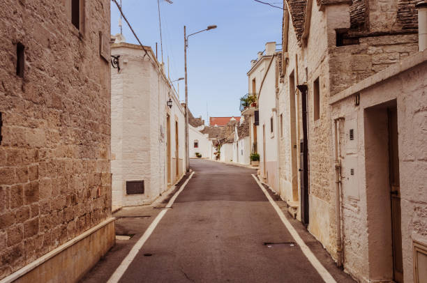 istock Spectacular narrow street between ancient buildings 1155267462
