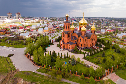 Photo libre de droit de Transfiguration Orthodoxe Carherdal De Gubkin