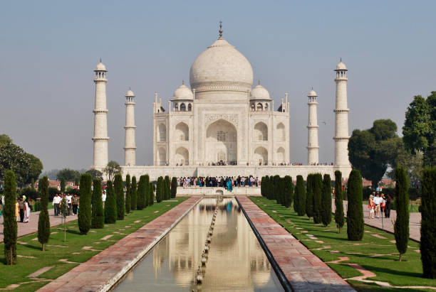 istock Taj Mahal is an ivory-white marble mausoleum 1155274225