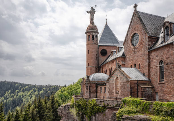 istock Saint Odile monastery, Alsace, France 1155279151