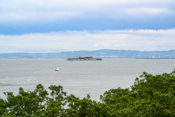 istock Alcatraz prison island seen from far distance 1155280477