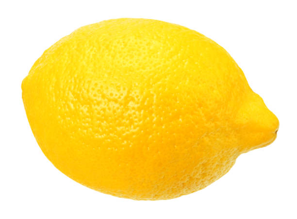 istock lemon isolated on white background. healthy food 1155280963