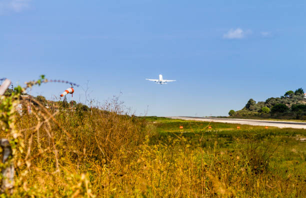 istock Plane on takeoff at a small airport 1155282367