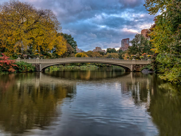 istock Bow bridge,Central Park, New York Cit 1155291435