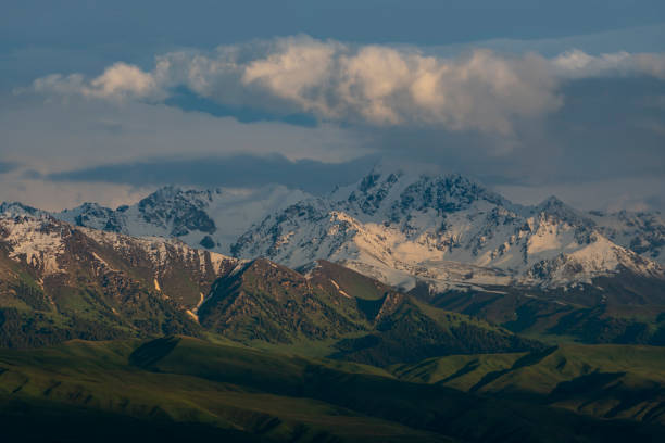 Tien Shan mountains in Kyrgyzstan.