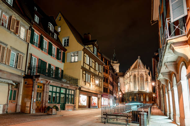 istock Colmar, France at Night 1155300811