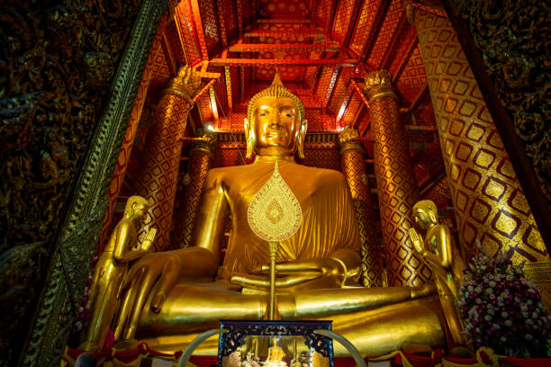 istock Buddha statue in Ayutthaya Province Thailand 1155313840