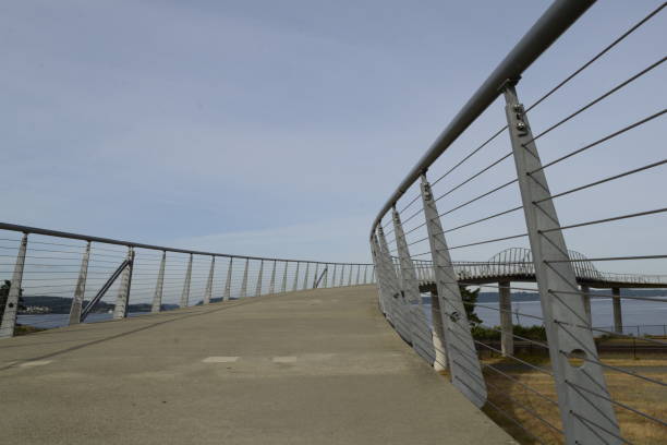 istock Low Angle View Of A Footbridge 1155315861