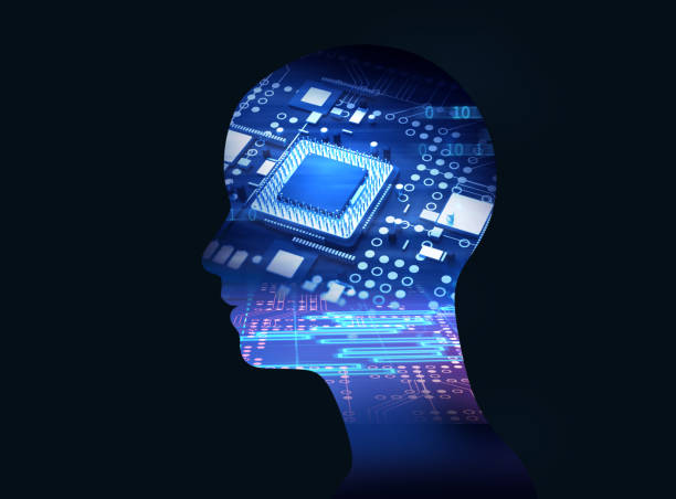 istock silhouette of virtual human on abstract technology 3d illustration 1155327929