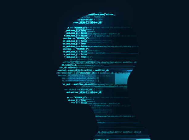 istock silhouette of virtual human on abstract technology 3d illustration 1155327978