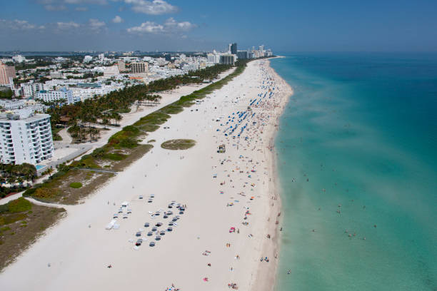 istock Aerial view South Beach 1155330205