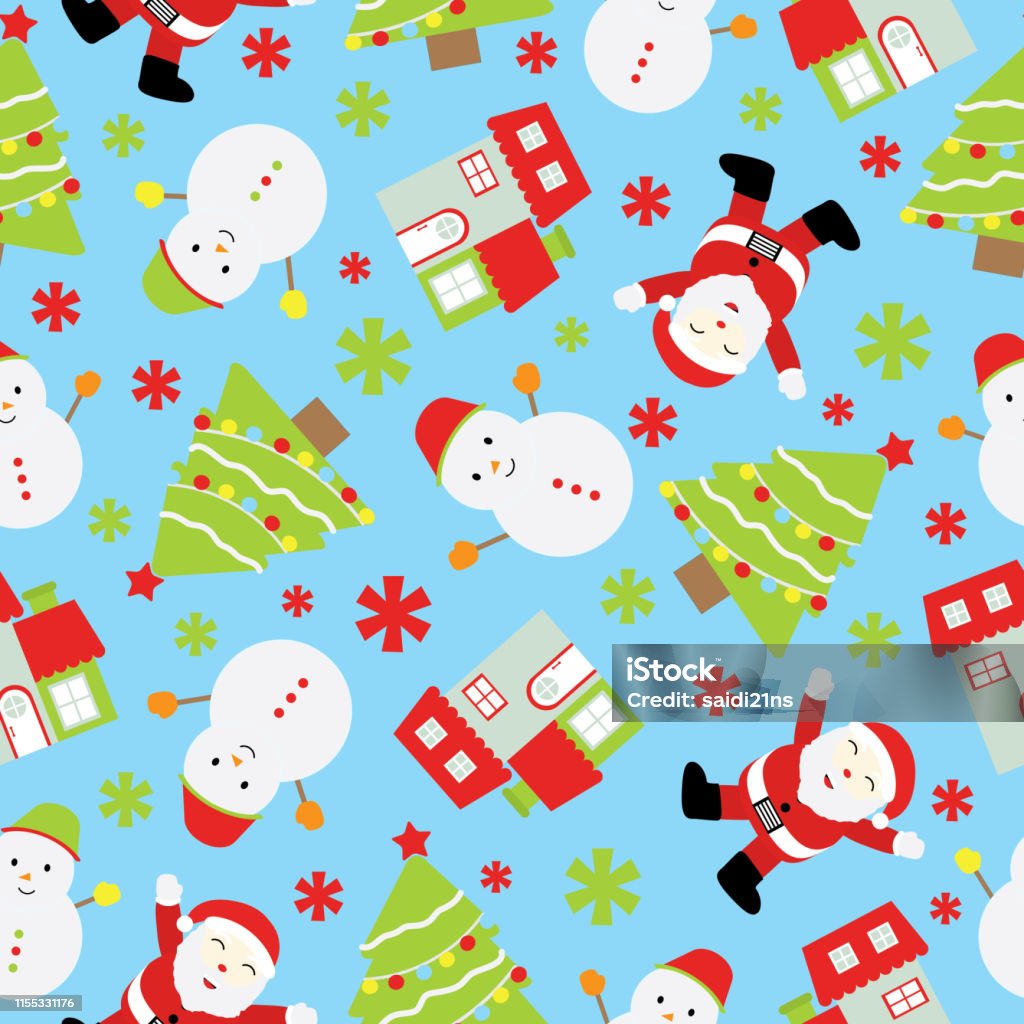 Vetores de Fundo Sem Emenda Da Ilustração Do Natal Com Papai Noel Bonito Árvore Do Xmas E Boneco De Neve No Fundo Azul Apropriado Para O Miúdo Papel De Parede Do Xmas Vetores de Fundo Sem Emenda Da Ilustração Do Natal Com Papai Noel Bonito Árvore Do Xmas E Boneco De Neve No Fundo Azul Apropriado Para O Miúdo Papel De Parede Do Xmas