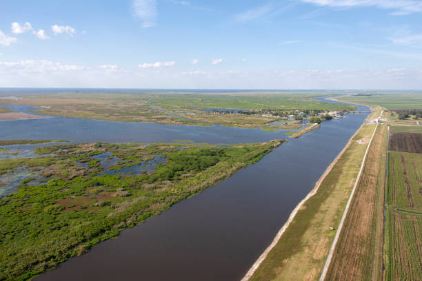istock Aerial view Lake Okeechobee Florida 1155332348