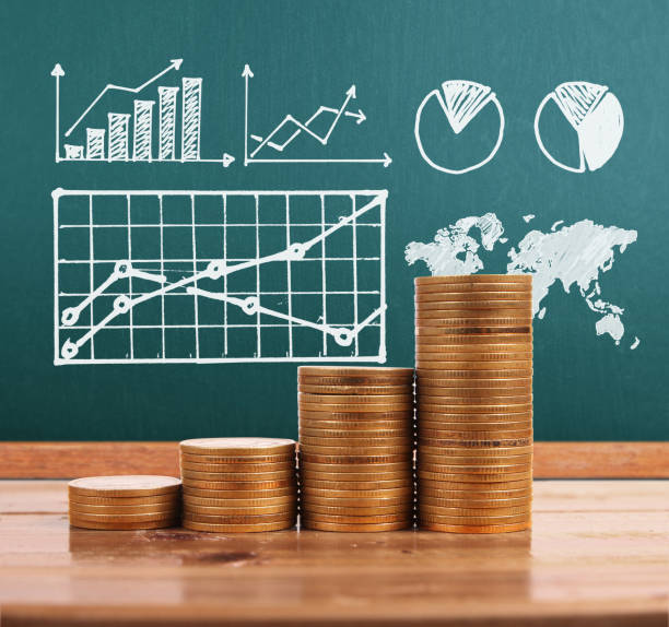 istock graph coins stock finance  business concept 1155338701