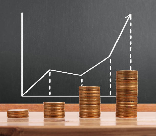 istock graph coins stock finance  business concept 1155338705