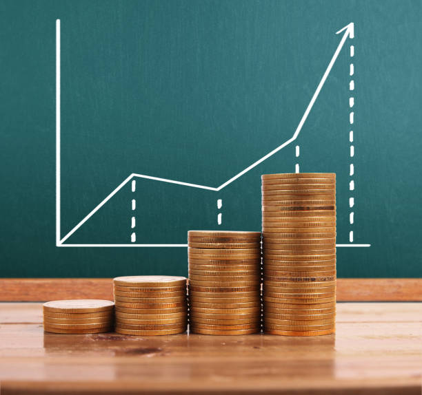 istock graph coins stock finance  business concept 1155338714