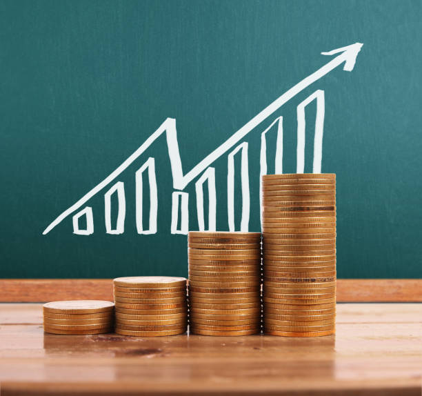 istock graph coins stock finance  business concept 1155338725
