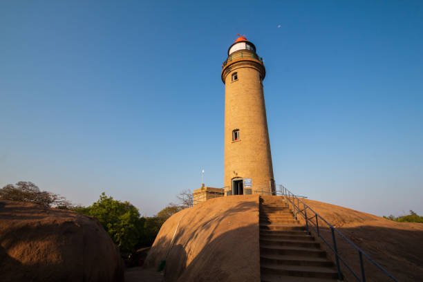 istock Lighthouse ; Mahabalipuram Mamallapuram ; Tamil Nadu ; India 1155338979
