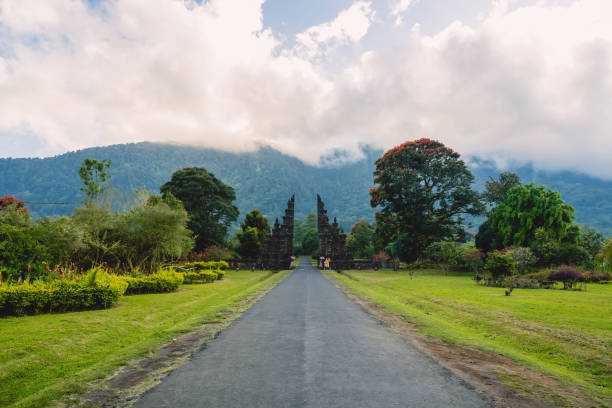 istock Landscape with tradition Balinese architecture in Bali 1155339763