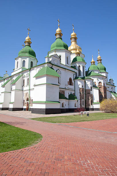 Kiev, St Michael monastery stock photo
