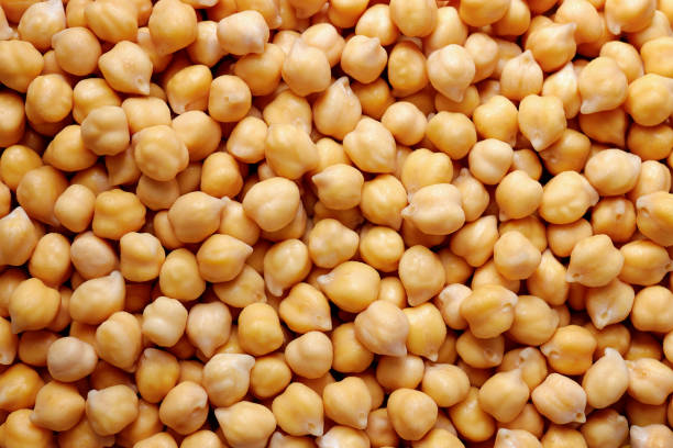 istock Full Frame Shot Of Chickpeas 1155354933