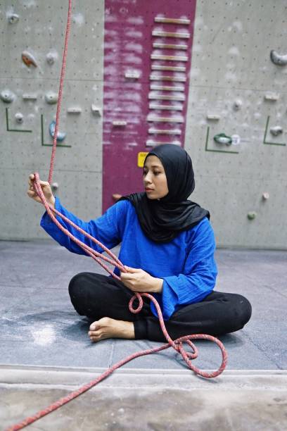 Young female enduring healthy lifestyle