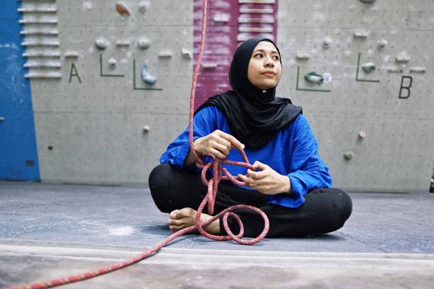 istock Young female enduring healthy lifestyle 1155357194