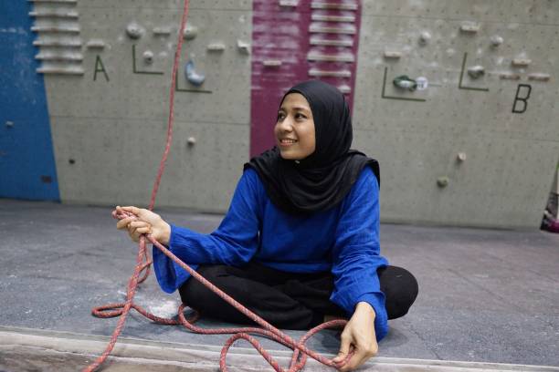 istock Young female enduring healthy lifestyle 1155357203