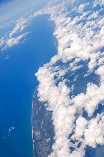 istock Malaysia coastline, aerial view. 1155358294