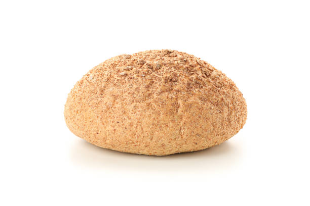 istock Wheat bread isolated on white background. Bakery products 1155358296