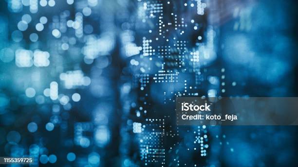 Block Chain Background Stock Photo - Download Image Now - Technology, Backgrounds, Digitally Generated Image