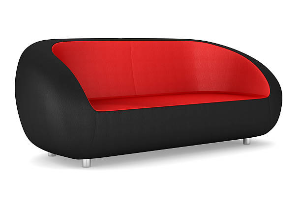 istock modern black and red leather couch isolated on white background 115536067