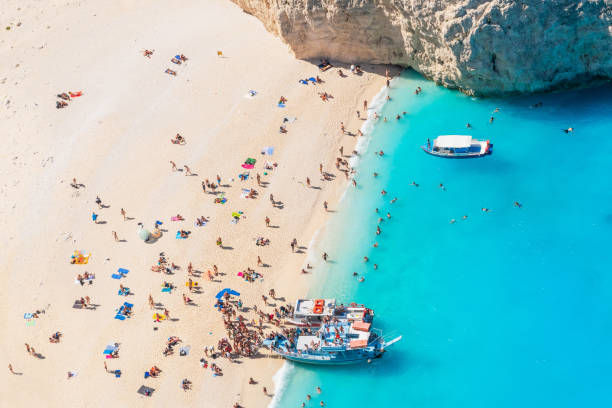 istock View of crowded Navagio Beach on Zakynthos 1155361002