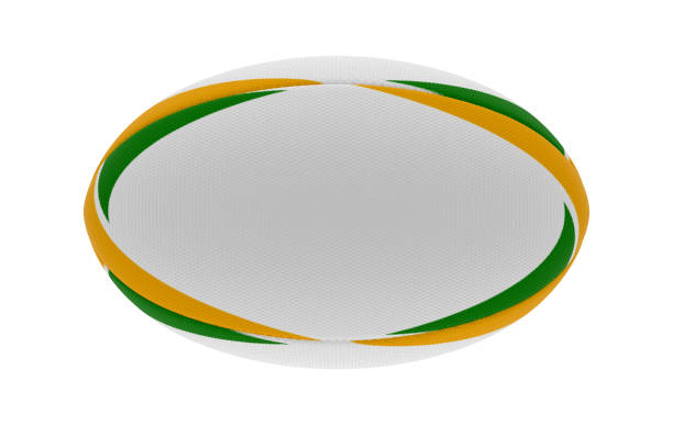 istock Rugby Ball Yellow Green Design 1155362059