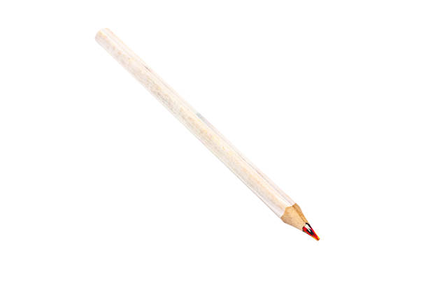 istock One new clean drawing pencil with multicolor graphite rod isolated on white background 1155370861
