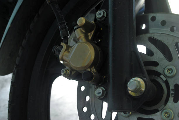 istock Motorcycle accessories and spare parts. 1155371296