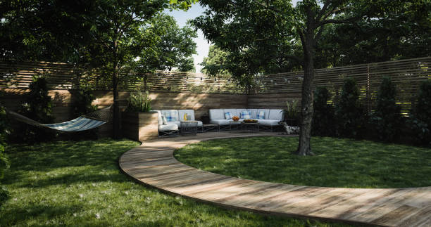 istock Gorgeous Relaxing Garden 1155374252