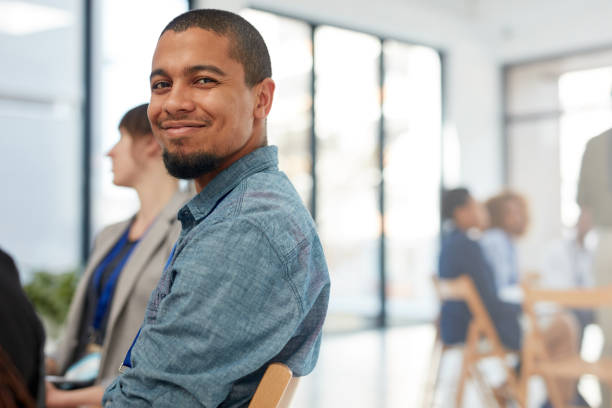istock That smile tells us that he has something planned 1155374609
