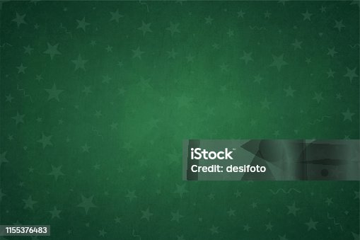 istock Vector Illustration of green starry background 1155376483