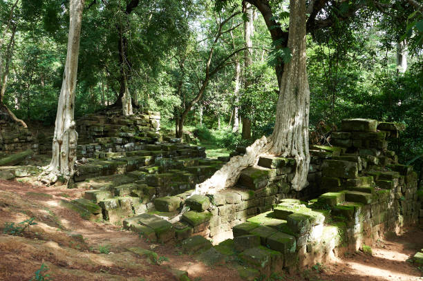istock old structure between ta keo and ta prohm in siem reap cambodia 1155378238