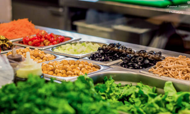 Fresh Veggies Assortment of fresh vegetables. cafeteria stock pictures, royalty-free photos & images