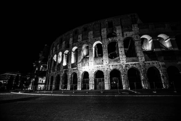 istock The Roman Colosseum At Night 1155394453