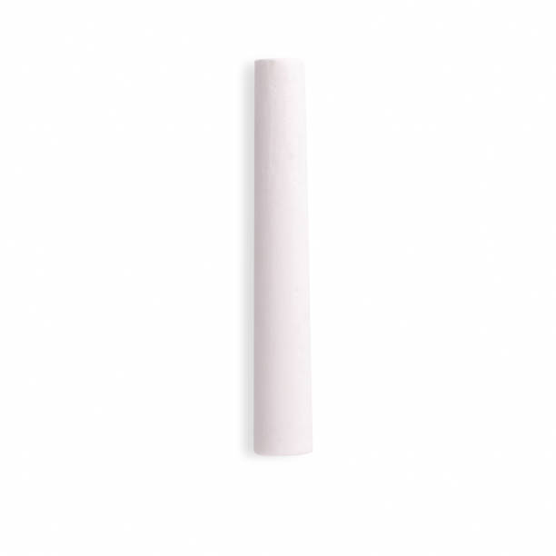 istock White chalk isolated on a white background. 1155399901