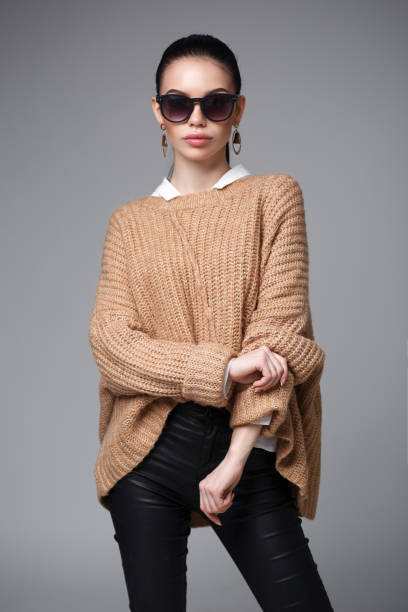 istock Girl in a trendy stylish image. 1155402256