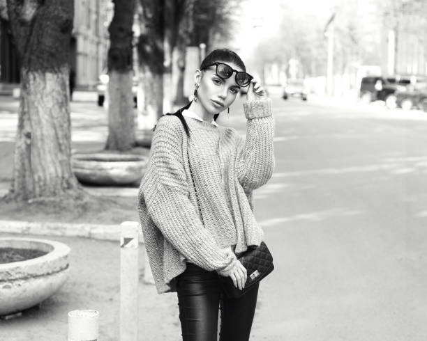istock Girl in a trendy stylish image. 1155402493