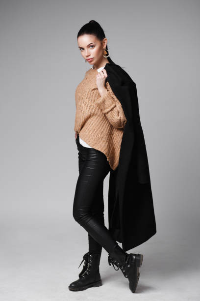 istock Girl in a trendy stylish image. 1155402576