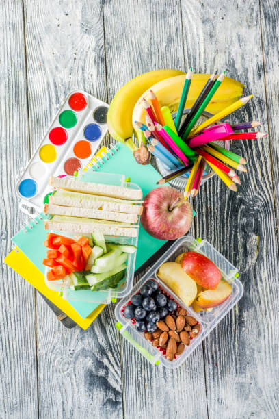 istock Healthy school lunch box 1155403515