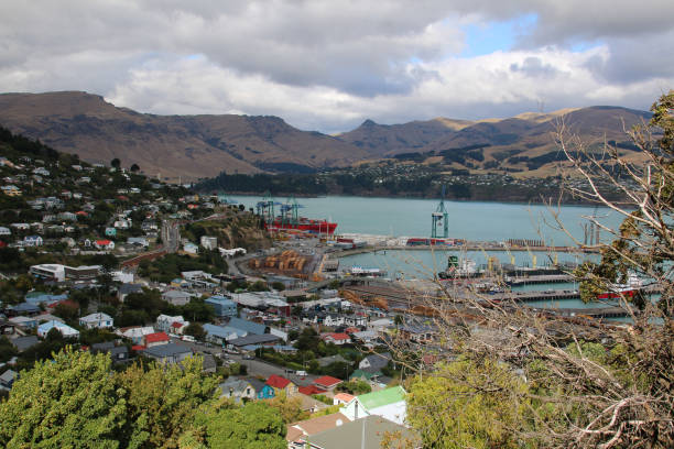 istock Lyttelton Harbour, New Zealand 1155403746