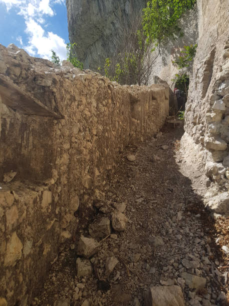 istock Castle ruin in the Dolomites 1155405032