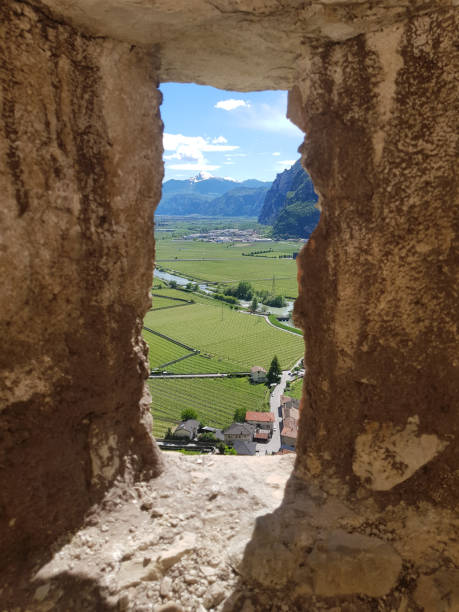 istock Castle ruin in the Dolomites 1155405072